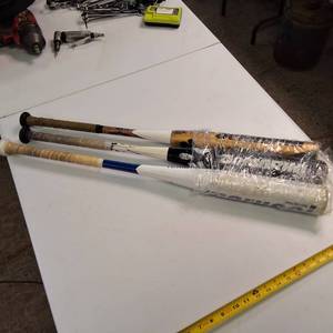 3 Aluminum Bats