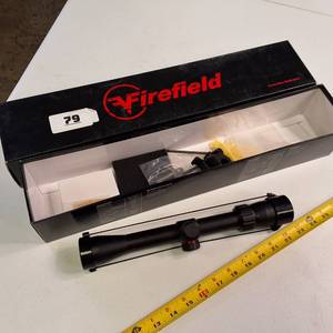 Simmons 22 Mag Series Riflescope and a box from a Firefield