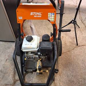 Stihl RB 600 gas-powered commercial pressure washer, designed for heavy-duty cleaning tasks.