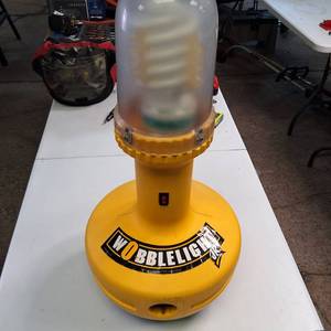 Southwire Wobblelight� Jr. self-righting temporary work light, designed to stand upright