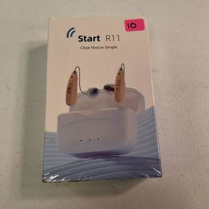 Start R11 is a rechargeable behind-the-ear hearing aid and personal sound amplification device.