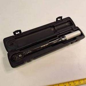 SNAP ON Brand Torque wrench in original case.