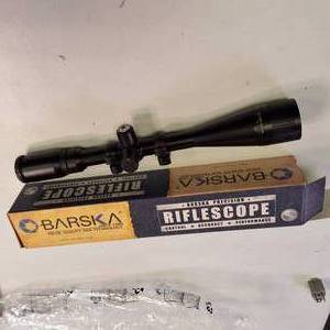 RIFLESCOPE BARSKA PRECISION - BARSKA SINCE 1994 - VALUE QUALITY NEW TECHNOLOGY