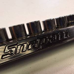 Snap-on shallow socket set - Metric - 6 Point sockets