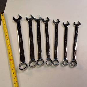 Snap-on combination wrenches