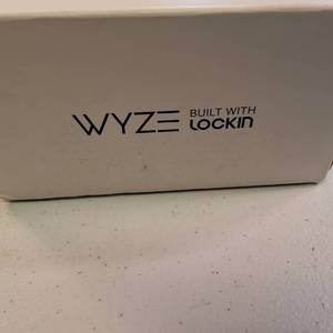 (NIB) Wireless  Wyze Lock and its associated components