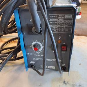 Chicago Electric 90 Amp Flux Wire Welder, model number 98871