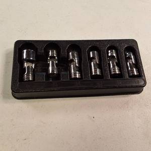 Snap-on 206FSUMA 6-piece 38-inch drive metric 6-point flank drive shallow flex socket set