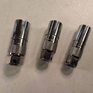 Lot of three Snap-on spark plug sockets