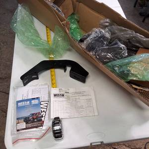 Westin PRO TRAXX 5 Oval Tube Step Bar brackets, specifically designed for Diesel Trucks