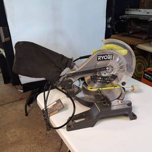 Ryobi 10 in. Compound Miter Saw with Laser Line
