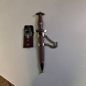 German SA-Style Service Dagger with a credit card style tool includes 11 functions