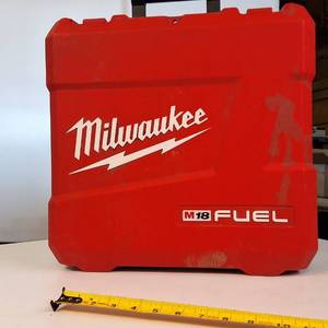 Milwaukee M18 FUEL hard plastic tool storage case only ( no tools)