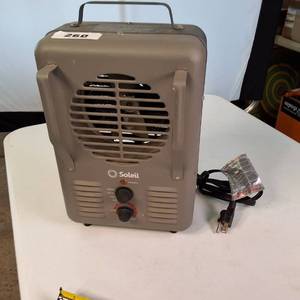 Soleil 1500W Electric Fan-Forced Utility Heater.