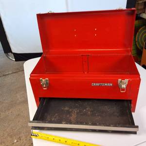 Vintage Craftsman portable tool chest