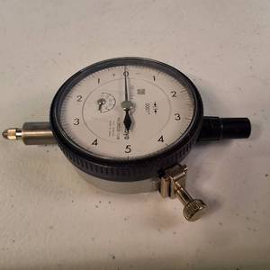 Mitutoyo 2923S-10 Dial Indicator .0001 Graduation .050 Range 6 Jewels