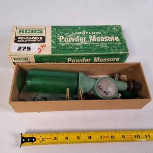 RCBS Uniflow Powder Measure Precisioneered Reloading Equipment 09010