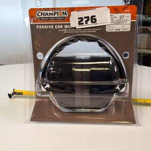 Champion 27dB Noise Reduction Adjustable Passive Ear Muffs