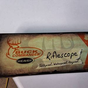 Weaver Buck Commander Series Riflescope - 3-9x40mm