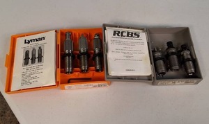 Lyman and RCBS Reloading Dies -  6.5 Creedmor & .40 S&W10 mm