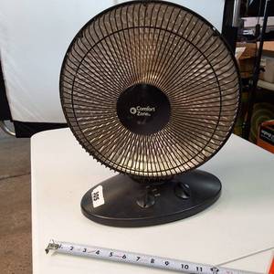 Comfort Zone 1000W Oscillating Parabolic Dish Heater (CZ998)