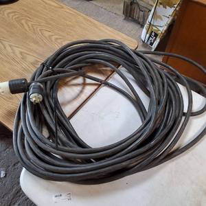 Heavy-Duty 3-Phase SOOW Power Extension Cord  12 gauge 20 amp