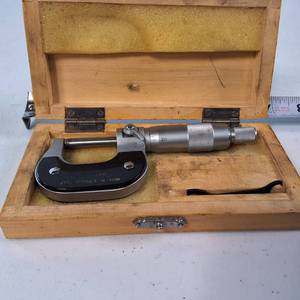 Fowler 0-1 Outside Micrometer (.0001 Graduation)
