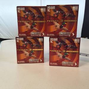 Federal Premium Ultra Steel 12 Gauge Waterfowl Ammo - 100 Rounds