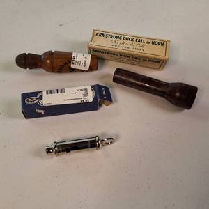 Assorted Vintage Game Calls & Whistles