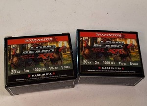 Winchester Long Beard XR 20 Gauge Turkey Loads (2) Boxes