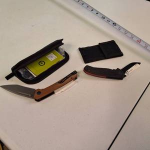 Pair of Civivi Folding Knives Baklash & Brazen Models w Padded Case