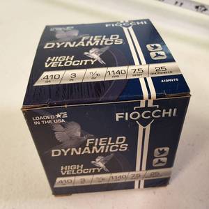 Fiocchi Field Dynamics High Velocity .410 shotshells