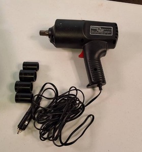 Chicago Electric 12V 12 Impact Wrench (Model 36175) - Roadside Emergency Tool Kit