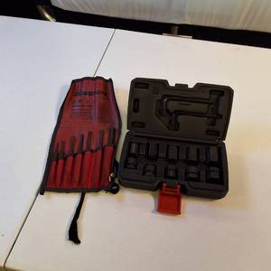 Snap-on 7-pc. Pin Punch Set  and Snap-on 5-pc. Metric Stud Remover and Installer Kit
