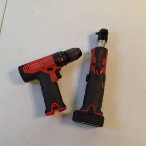 Snap-on Cordless Tools  38 Drive Ratchet & Brushless DrillDriver