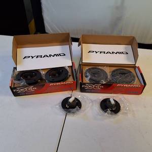 4-Pack Pyramid 3.25 300W Aluminum Super Tweeters - Lot of (2) TW18BK & TW188A