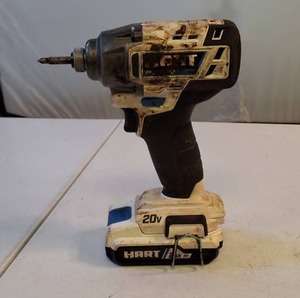 HART 20V 14 Impact Driver with 1.5Ah Lithium-Ion Battery (HPID26)