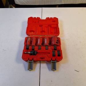 Diablo 9-Piece High Performance Bi-Metal Hole Saw Set with Case