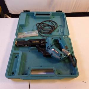 Makita 6834 Autofeed Drywall Screwdriver - Corded, 25-57mm Capacity, with Case