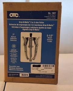 OTC Grip-O-Matic 1027 5-ton 2 or 3-jaw puller