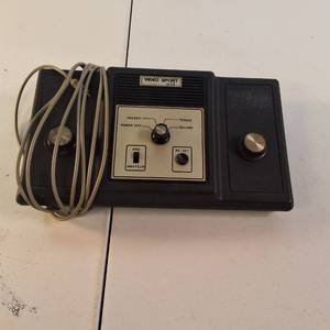 Vintage 1977 TCR Video Sport dedicated gaming console model TCR-101.