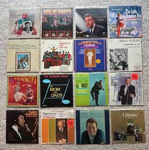 LL - Vintage Vinyl Records (Lot of 16)