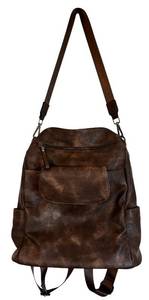 CLUCI Faux Leather Backpack & Purse with Handle