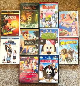 DR - Disney DVD Collection - Family Movie Box Set - Qty 10