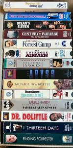 DR - VHS Movies (Lot of 14)