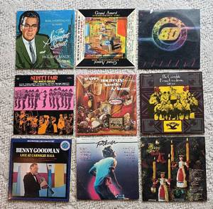 LL - Vintage Vinyl Records including Benny Goodman