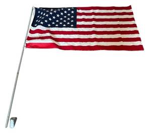 G - American Flag & Pole