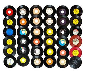 Peter Pan Records & Bee Gees Vinyl Records (Lot of 45)