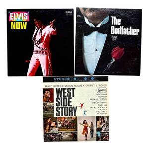 Elvis Now & The Godfather & West Side Story - Vinyl Records