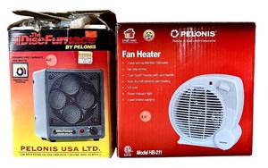 Pelonis Disc Furnace & HB-211 Fan Heater 8B2111